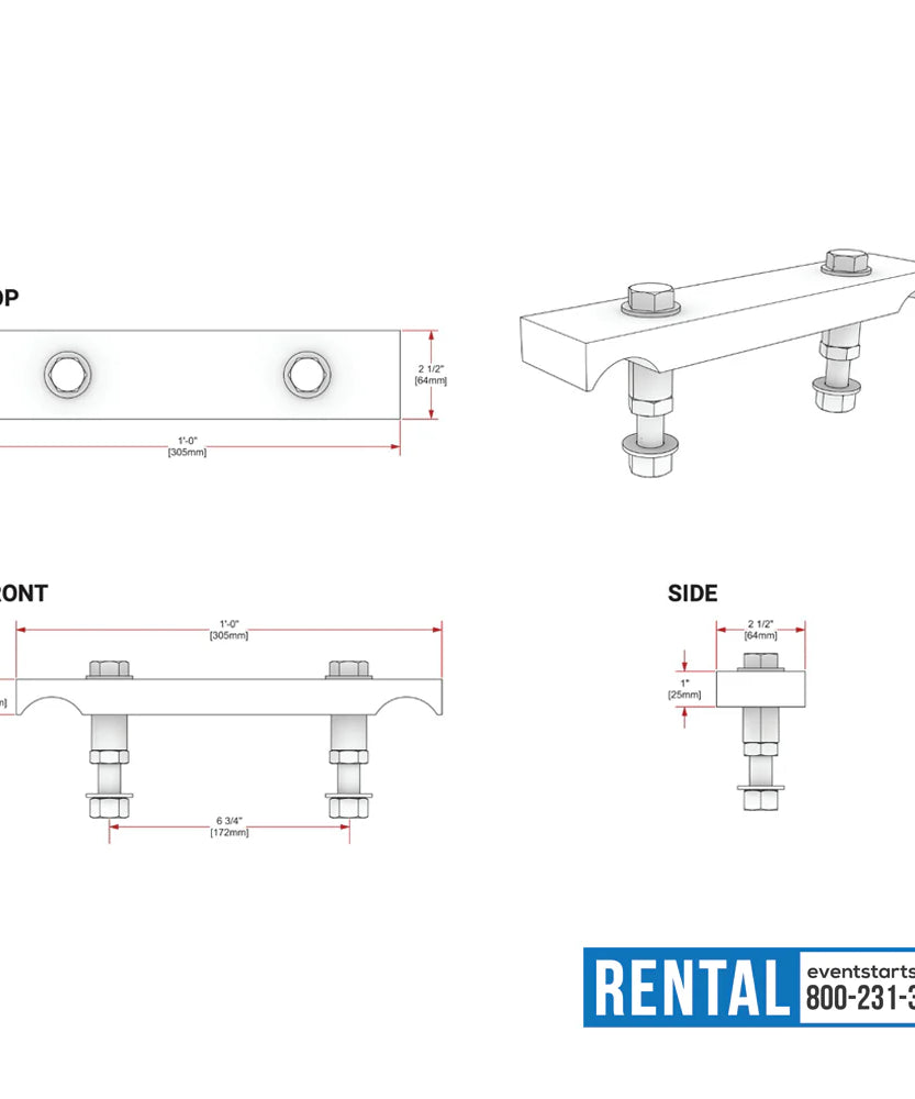 EventStarts - RENT 12 BoltX Truss 