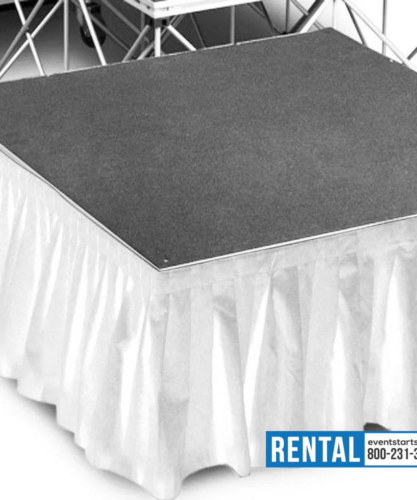 EventStarts - RENT White Stage Skirt 